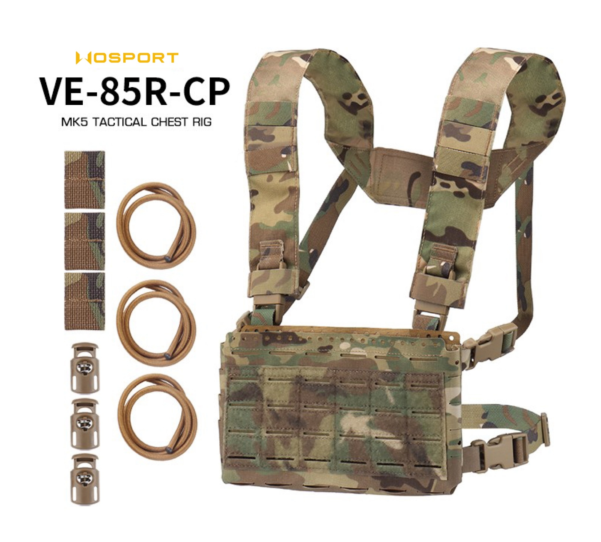 🇹🇭⫸ MK5 Tactical Chest Rig ( Wosport ) [ VE-85 ]