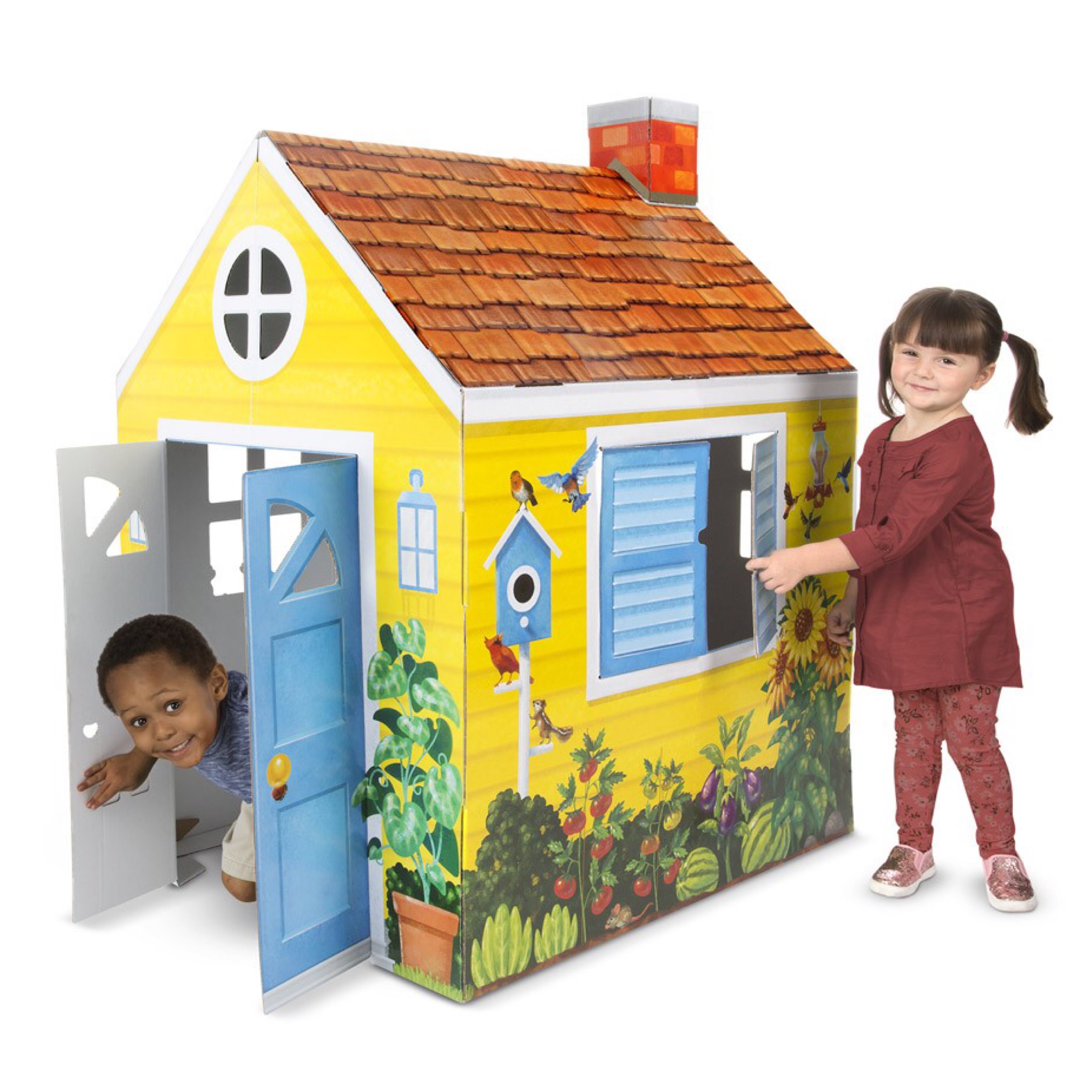 บ้านจำลองทรงคันทรี Melissa & Doug Country Cottage Indoor Playhouse