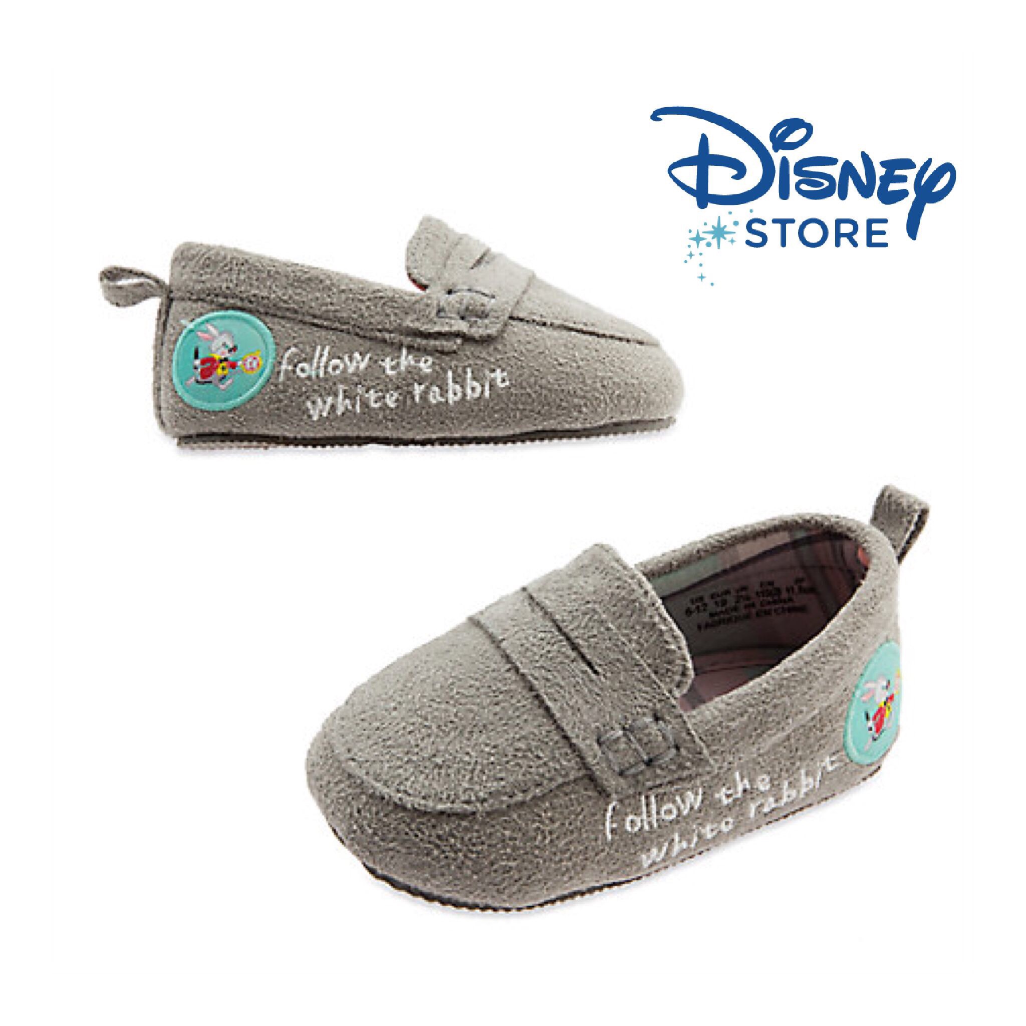 รองเท้าสุดหรูทรงคลาสสิคสำหรับลูกน้อย Disney Crib Shoes for Baby Alice in Wonderland Loafer