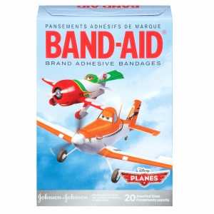 พลาสเตอร์ Band-Aid Adhesive Bandages, Disney's Plane