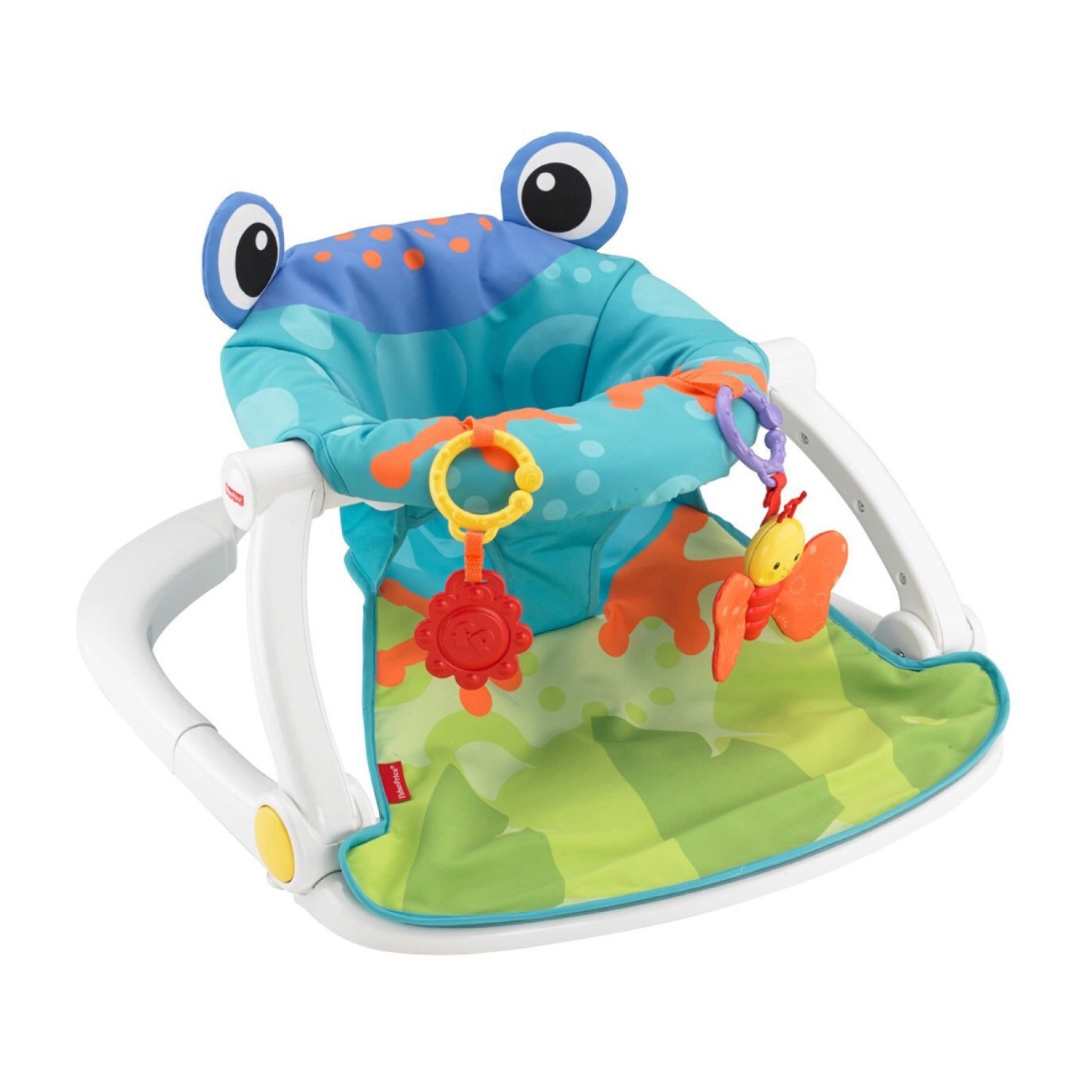 เก้าอี้แสนสนุกเสริมพัฒนาการ Fisher-Price Sit-Me-Up Floor Seat (Froggy Edition)