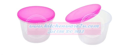 P08747 กระปุกกลม ฝาอัด (15*15*12 cm) สีหวาน No.143 (ราคาส่งต่อ 12 โหล: 144 ใบ:เฉลี่ย125 บาท/โหล)