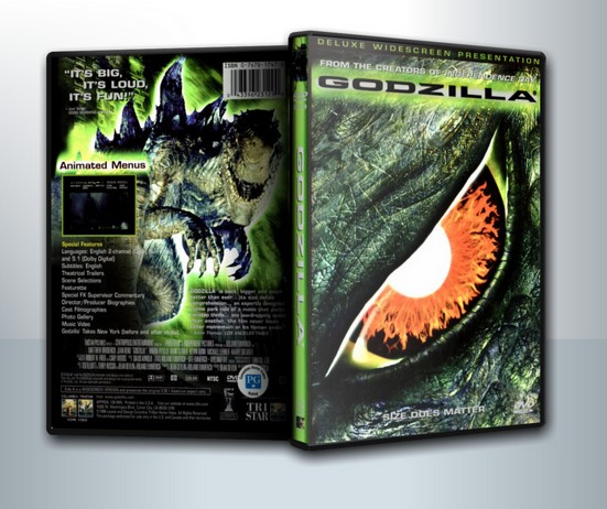 GODZILLA ก๊อตซิลล่า อสูรพันธุ์นิวเคลียร์ล้างโลก ( 1 DVD )