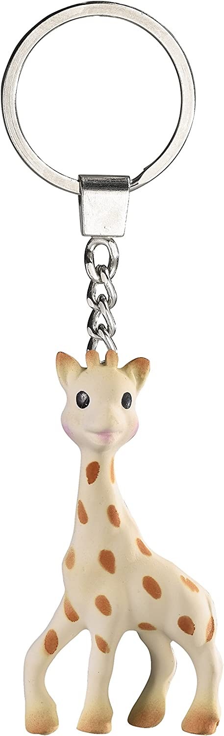 ยางกัดยีราฟโซฟีปลอดสารพิษพร้อมพวงกุญแจ Sophie la Girafe X GCF (Giraffe Conservation Foundation)