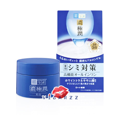 (กระปุกน้ำเงิน 100g) Hada Labo Whitening Perfect Gel 100g เจลบำรุงผิว ที่ช่วยให้ผิวกระจ่างใส อิ่มน้ำ ใช้ 1 ได้ถึง 5 คือเท่ากับทา โลชั่น อิมัลชั่น เอสเซนส์ ครีม และมาส์ก