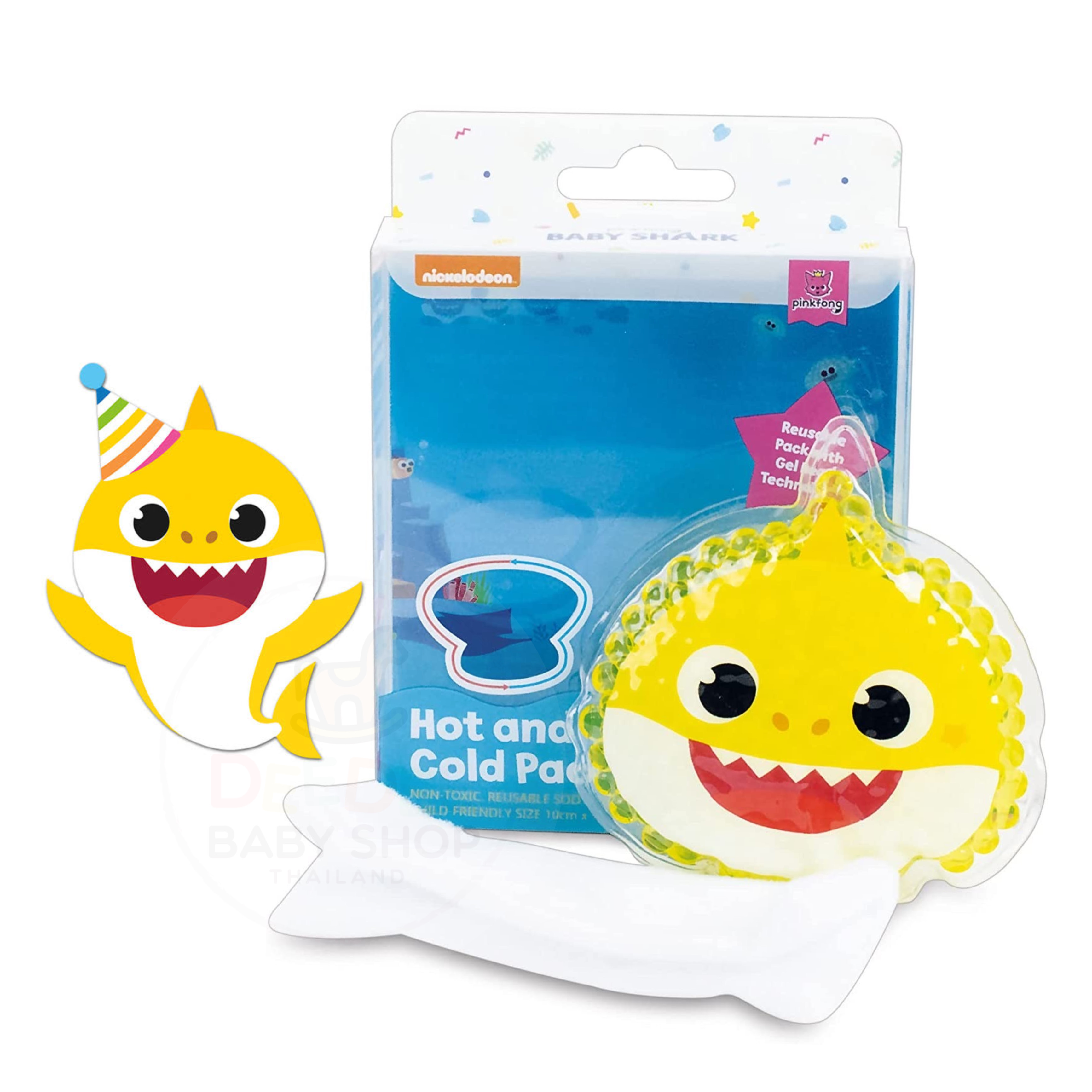 เจลประคบร้อนและเย็น pinkfong Baby Shark Hot and Cold Pack