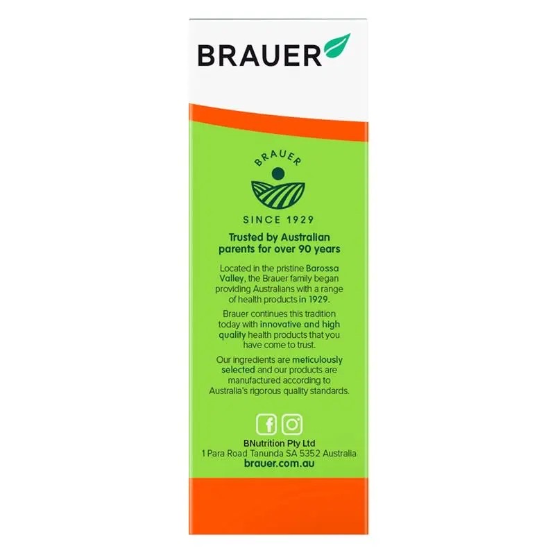 วิตามิน C ชนิดน้ำสำหรับเด็ก BRAUER Kids Liquid Vitamin C