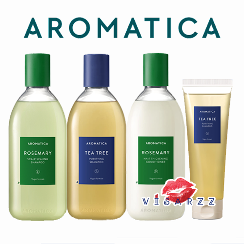 (ฉลากไทย หลอด 180mL) Aromatica Tea tree Purifying Shampoo แชมพูส่วนผสมน้ำมันTree Tea Oil ช่วยบรรเทาอาการอักเสบของหนังศรีษะ ลดความมัน และให้หนังศรีษะสดชื่นตลอดวัน มีส่วนประกอบของ Pepermint และ Spearmint เพื่อทำให้หนังศรีษะเย็นลง และ Perilla Frutescens,