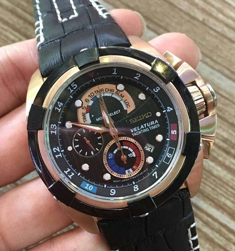 นาฬิกา SEIKO VELATURA เกรด Mirror ระบบโคโนกราฟ สายหนังที่สุดแห่งน วัตกรรมความสวยและทน