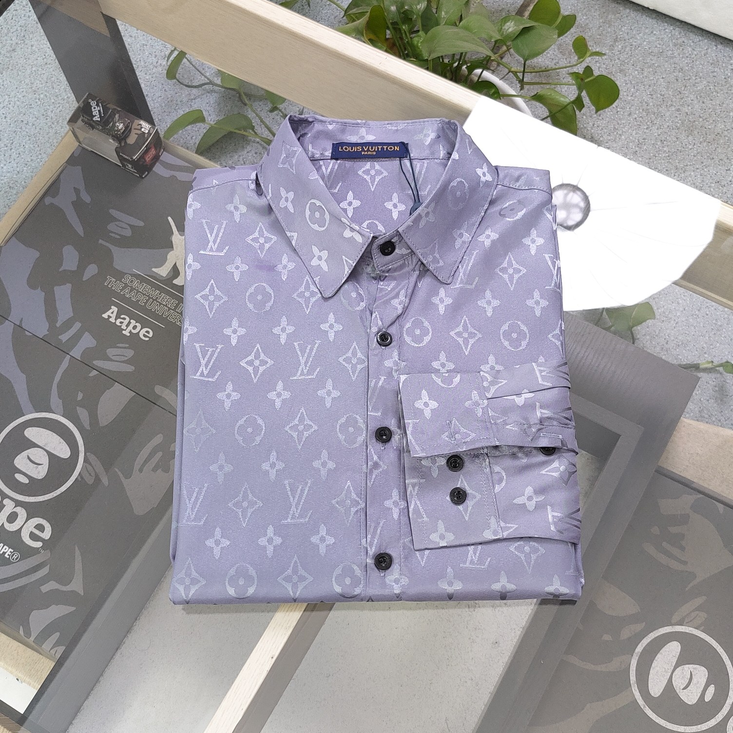 เสื้อเชิ้ต LV แขนยาว ไซส์ m-3xl มีหลายสี