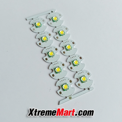 หลอดไฟฉาย Cree XML-T6 แสงขาว 6500K 10W LED Emitter on 16mm
