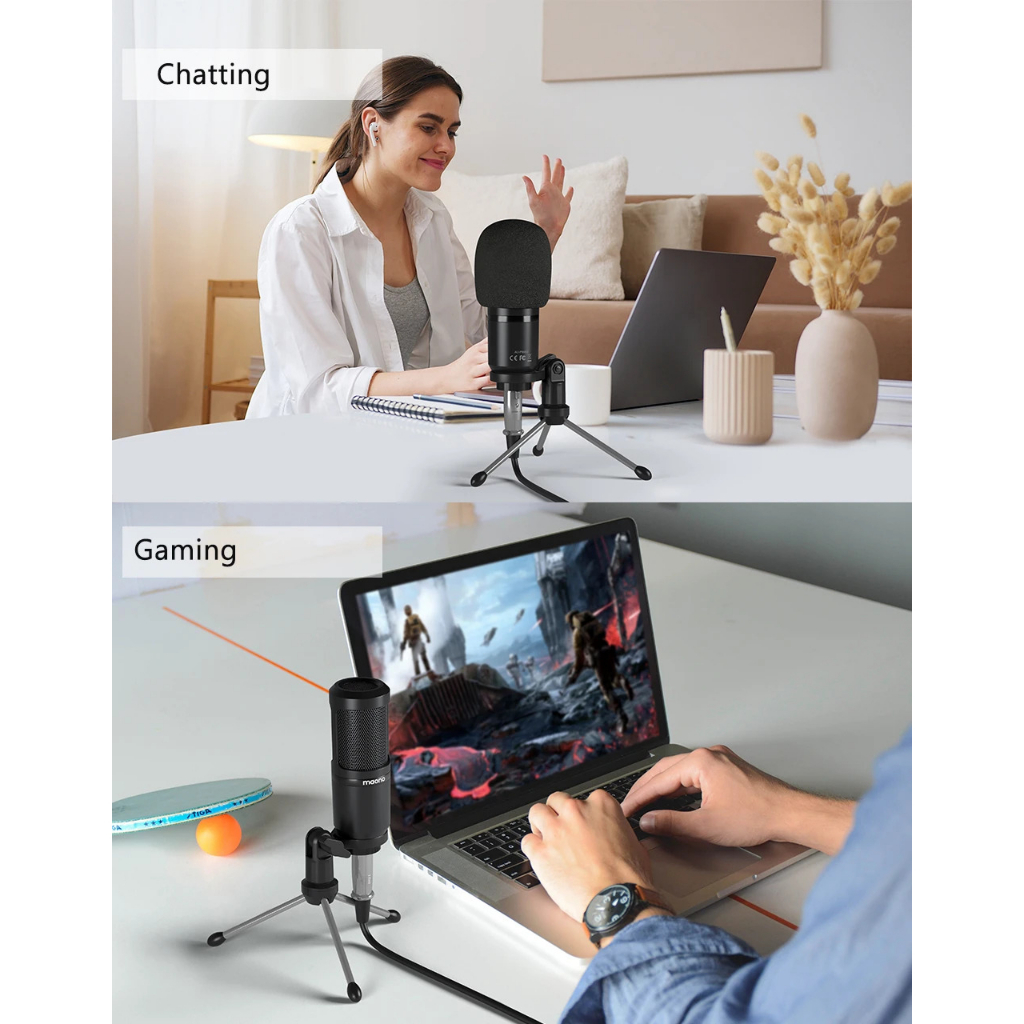 Maono AU-PM360TR ประกันศูนย์ไทย ไมโครโฟน สำหรับ PC/Computer/โทรศัพท์ AU PM360 TR/ AU-PM360 TR