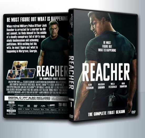 Reacher Season 1 (2022) รีชเชอร์ ยอดคนสืบระห่ำ ปี 1 ( 2 DVD )