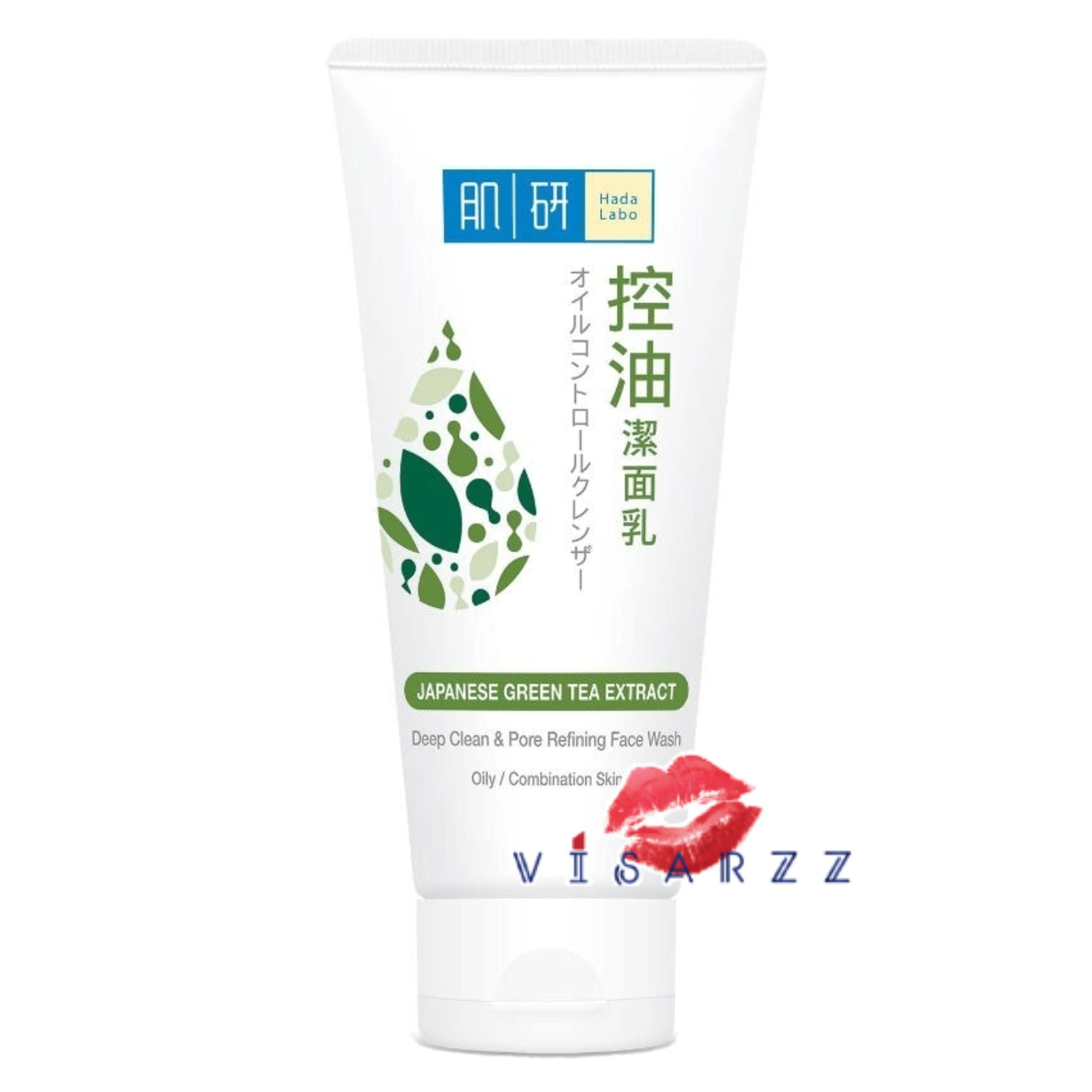 (หลอดเขียว 100g) Hada Labo Deep Clean & Pore Refining Face Wash 100g โฟมล้างหน้าหนึ่งเดียวที่ไม่มีแอลกอฮอล์ น้ำหอม