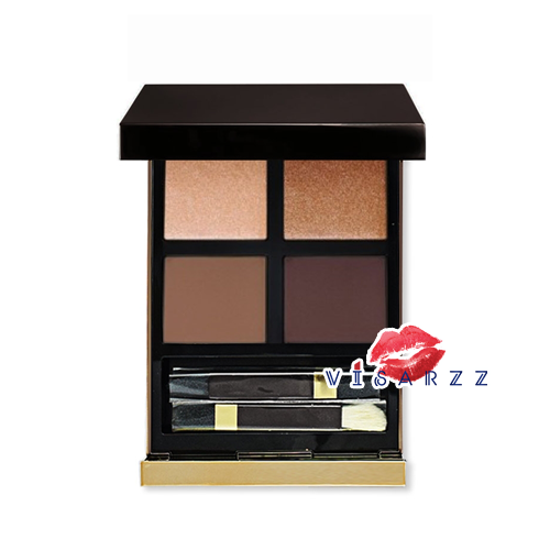(#28 De La Creme) Tom Ford Eye Color Quad 6g อายชาโดว์ทอมฟอร์ด พาเลทที่รังสรรมิติให้ดวงตา ปรับเปลี่ยนผสม 4 สีได้ตามโอกาสเลย วันสบายๆ จนถึงออกงาน พาเลทนี้เอาอยู่ค่ะ