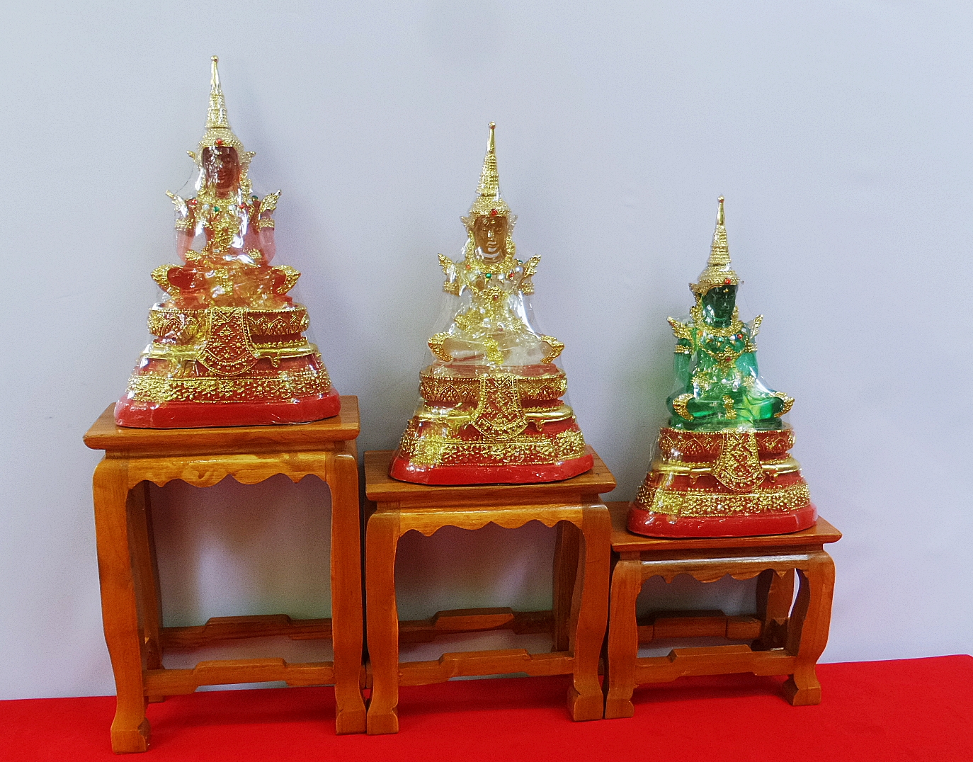 โต๊ะหมู่บูชา แบบแยกชิ้น โต๊ะสำหรับวางพระพุทธรูป วางวัตถุมงคล หรือ วางโชว์สินค้า