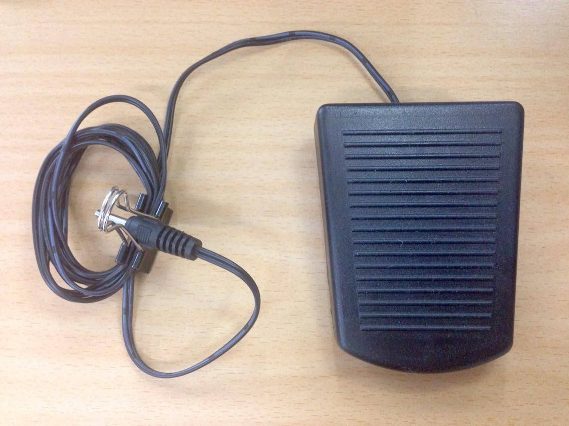 แป้นเหยียบ สำหรับจักรเย็บผ้า Matrix รุ่น TR-1902 และ TR-1603