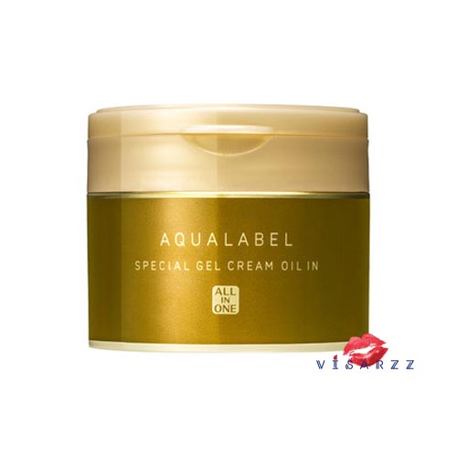 (เทสเตอร์ 30g) Shiseido Aqualabel Special Gel Cream Oil in ใหม่ล่าสุด เจลครีมบำรุงผิว 5 ประสิทธิภาพ สำหรับสาวผิวแห้ง มีริ้วรอยแห่งวัย ให้ผิวนุ่มชุ่มชื่น ลดเลือนริ้วรอยแห่งวัย