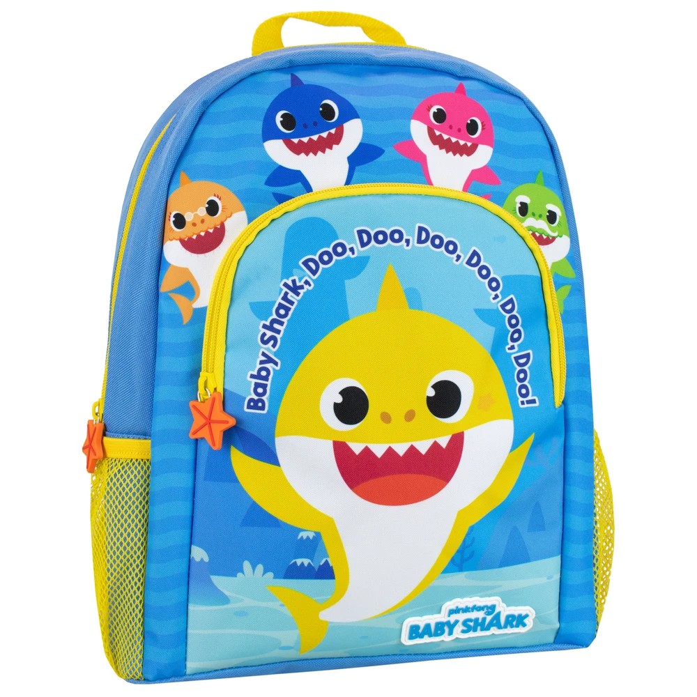 กระเป๋าเป้สะพายหลังสำหรับเด็ก Character UK Baby Shark Backpack