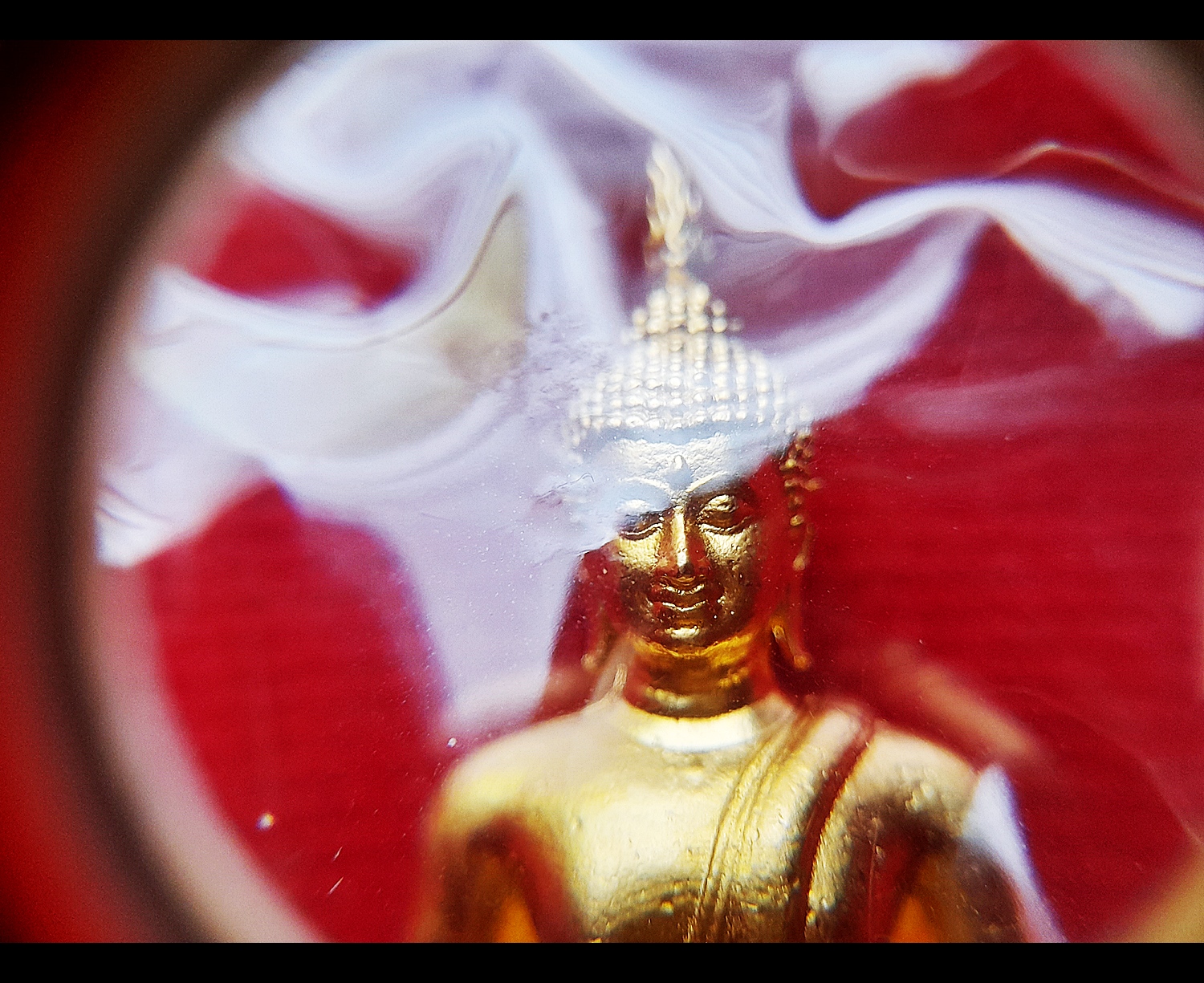 รูปหล่อ หลวงพ่อหายโศก(พระหายโศก) (ขนาดบูชา หน้าตัก1นิ้ว) เนื้อทองเหลืองปัดเงา ปี2561