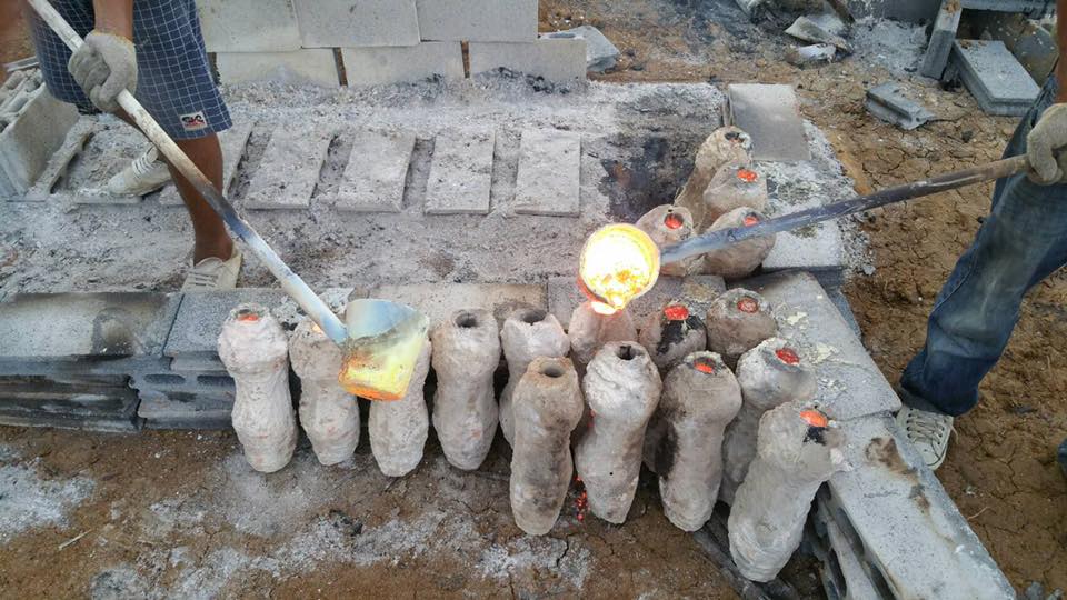 รูปหล่อ หลวงพ่อจรัญ ยืนอุ้มบาตร (มหาลาภ) วัดอัมพวัน สิงห์บุรี (พระบูชา เนื้อโลหะ ขนาดบูชา 12นิ้ว) #รับประกันแท้