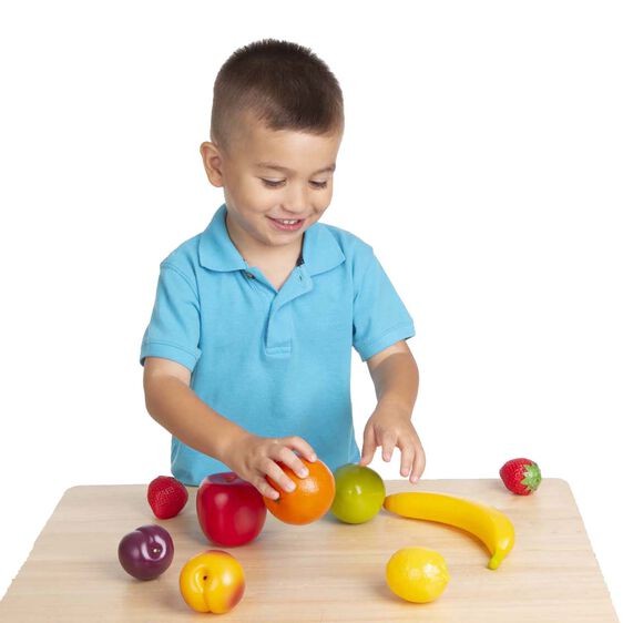 ชุดของเล่นผลไม้จำลอง Melissa & Doug Play-Time Produce - Farm Fresh Fruit