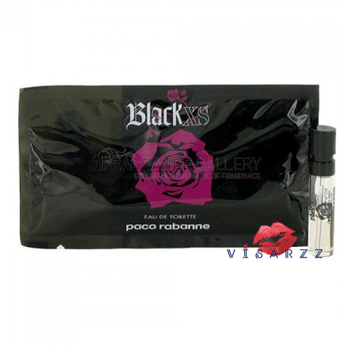 Paco Rabanne Black XS for Her 1.2mL น้ำหอมแนว Floral Fruity ที่โดดเด่น โฉบเฉี่ยวมีเสน่ห์ ให้อารมณ์สาวมีคาแรกเตอร์ เด่นด้วยกลิ่นแครนเบอร์รี่ Pink Pepper ให้ความรู้สึกทั้งหอมหวานฉ่ำแบบดอกกุหลาบและกลิ่นหอมแบบเบอร์รี่ ปนกลิ่นเย็นๆ ของ Patchouri ดูลึกลับมีเสน่