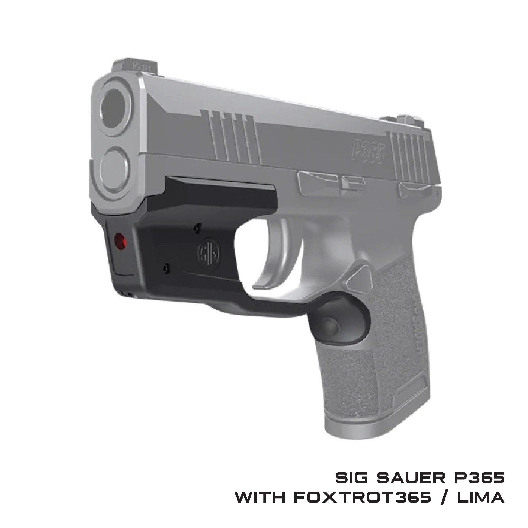 🇹🇭⫸ CYTAC ซองพกนอกขวา ปลดล็อคนิ้วชี้ รุ่น Sig Sauer P365 ติดไฟฉายFoxtrot/เลเซอร์ Lima
