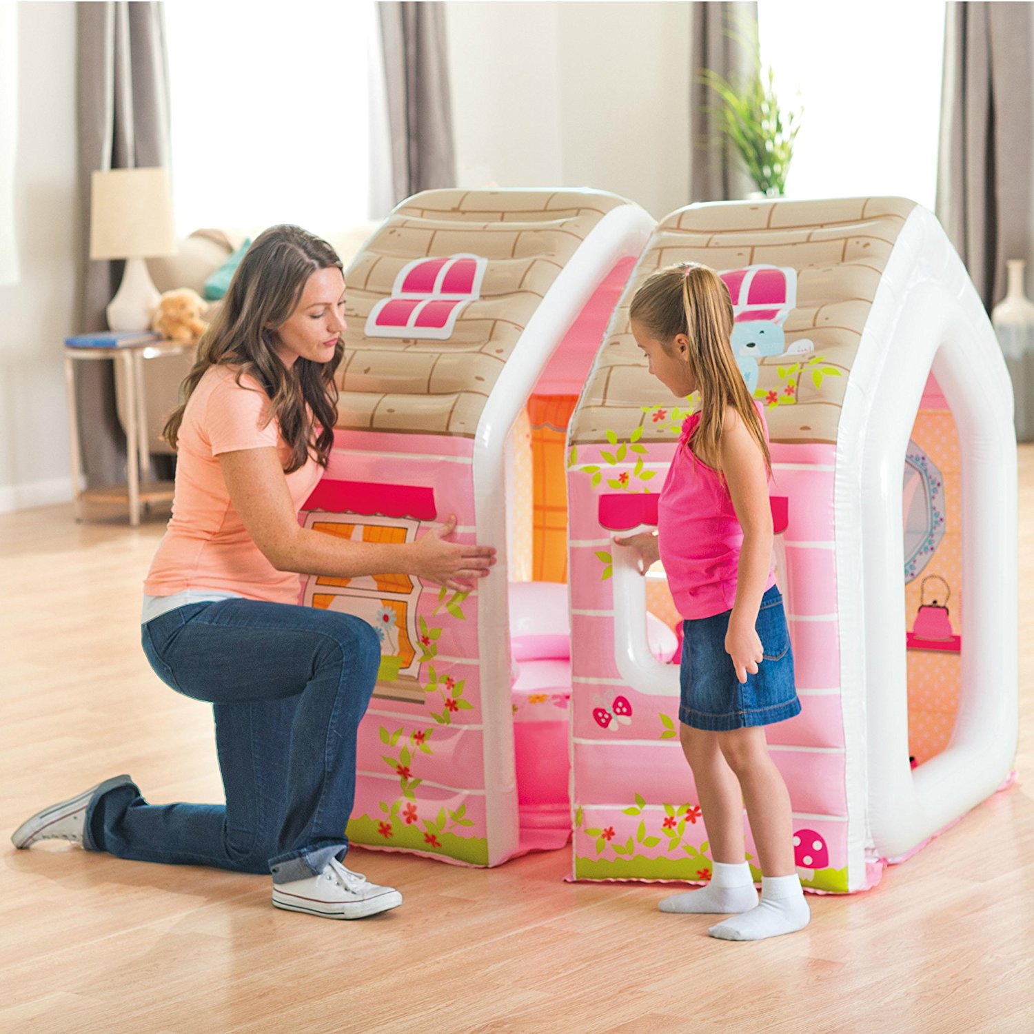 บ้านเจ้าหญิงจำลอง Intex Princess Lodge Playhouse