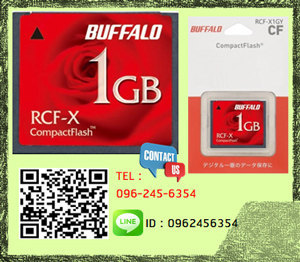 BUFFALO,Compact Flash,CF Card,1GB,RCF-X1GY,Memory Card,เครื่องจักรอุตสาหกรรม,เครื่อง CNC