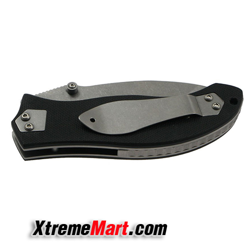 มีดพับ NAVY LINER LOCK G10 HANDEL 440C FOLDING KNIFE K-630