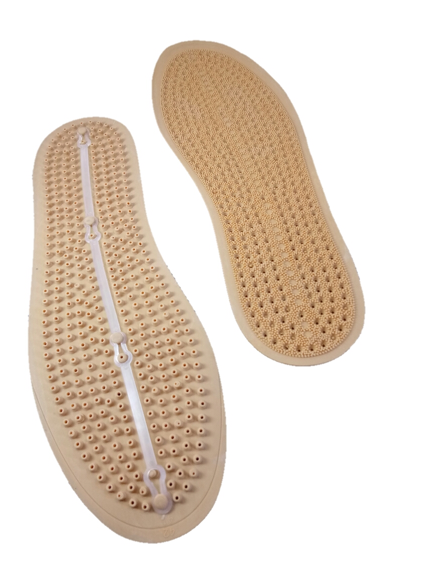 แผ่นรองรองเท้าเพื่อสุขภาพแบบปุ่มนวดเท้าHEALTHY INSOLES
