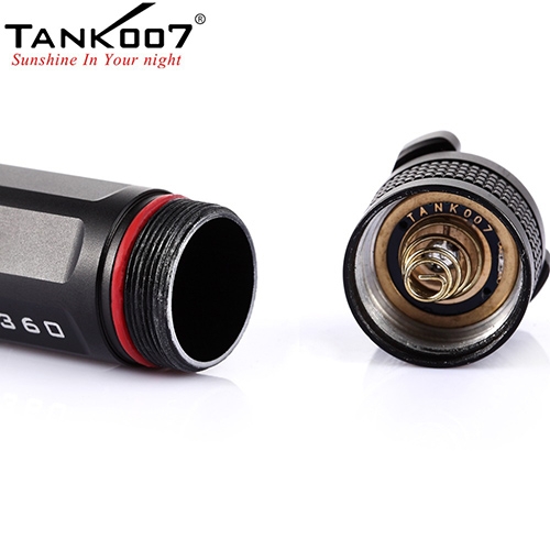 ไฟฉาย TANK007 TK-360 Warm Yellow Light Gem Jewelry Torch Jade Appraisal Yellow Light 1-mode 160lm Flashlight(Black) สีดำ