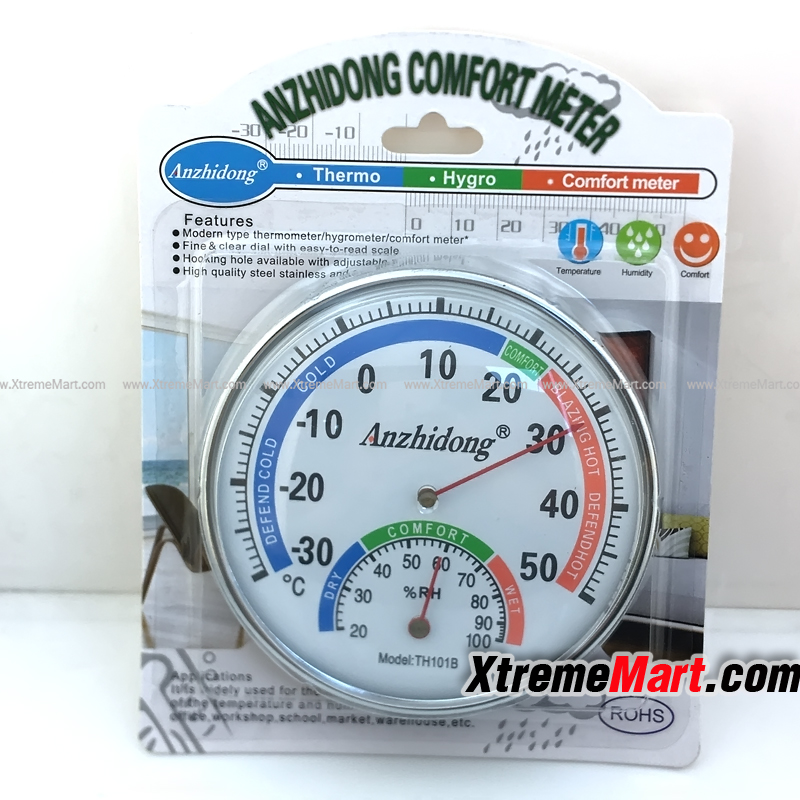 เครื่องวัดอุณหภูมิและความชื้น Anzhidong Comfortable Mete TH101B