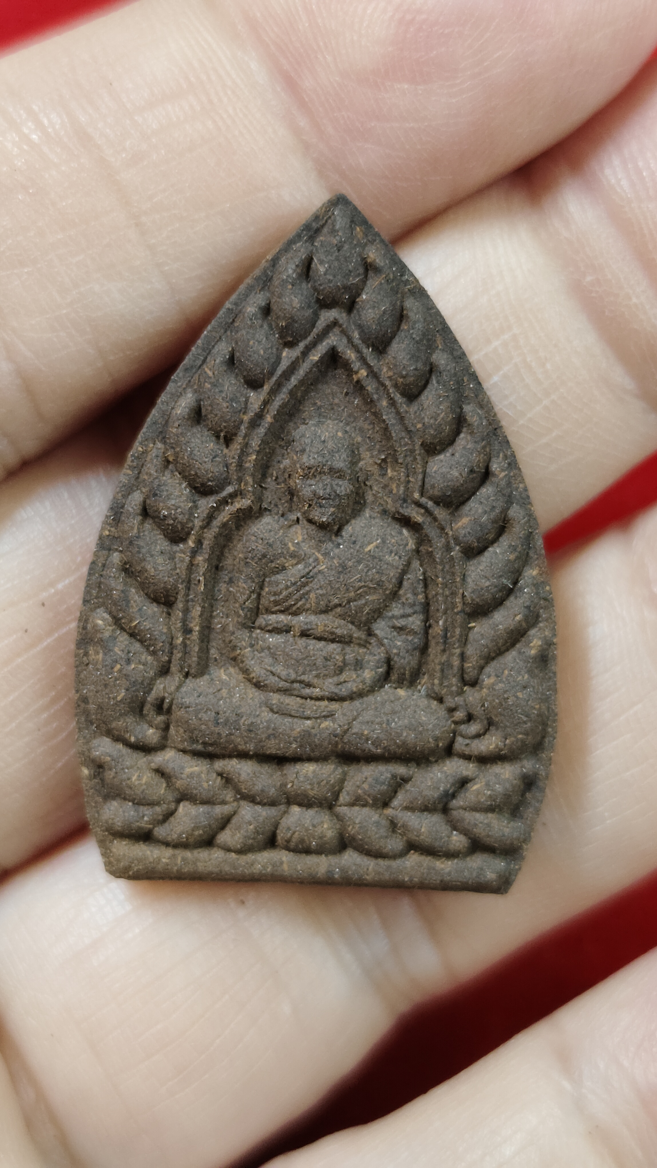 #หลวงปู่เจือ พระเนื้อผง เจ้าสัว๗รอบ รหัสm-0147