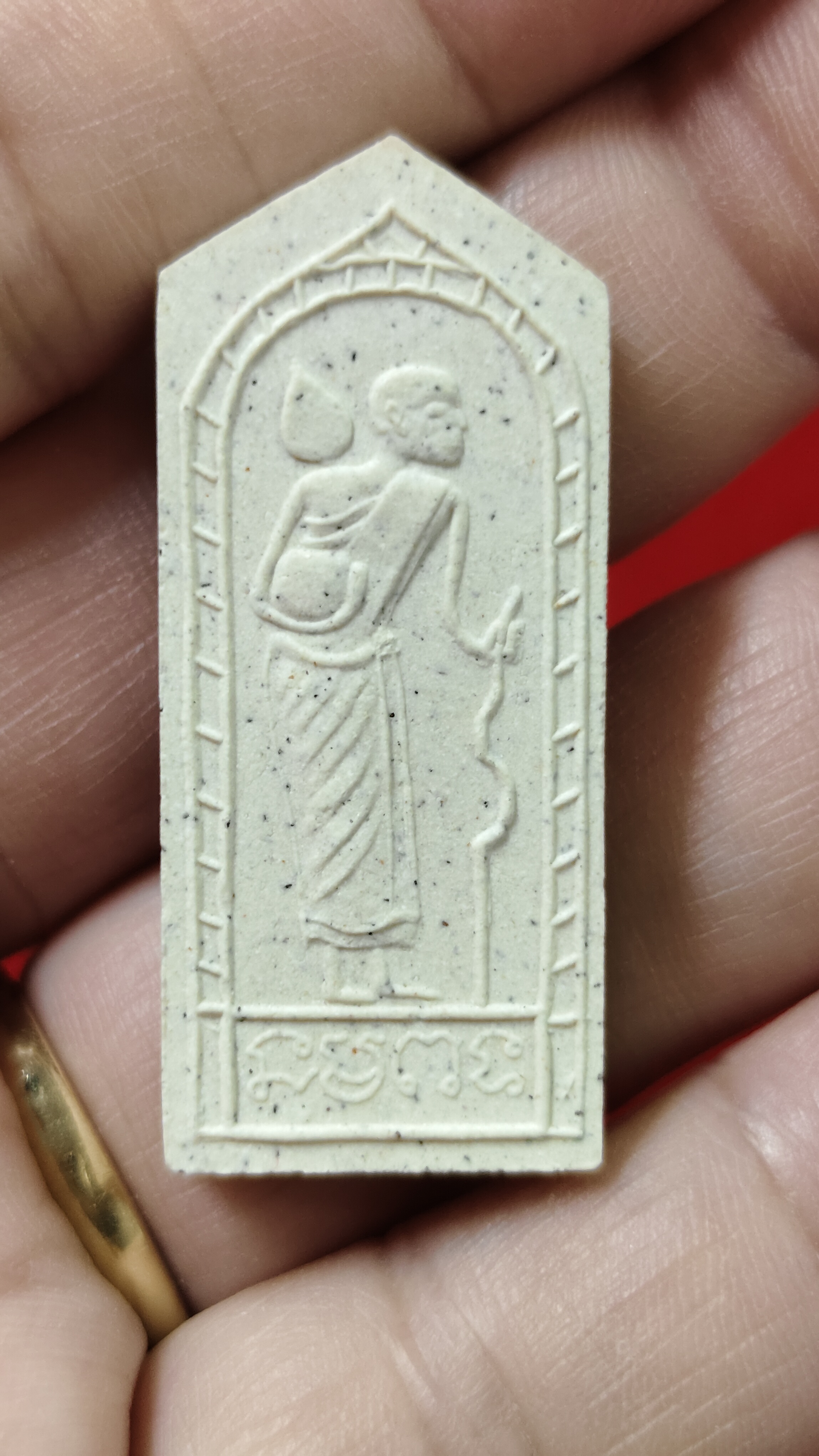 #พระสีวลีวัดละหารไร่ฝังตะกรุดทอง 2 ดอก รหัสm-0160