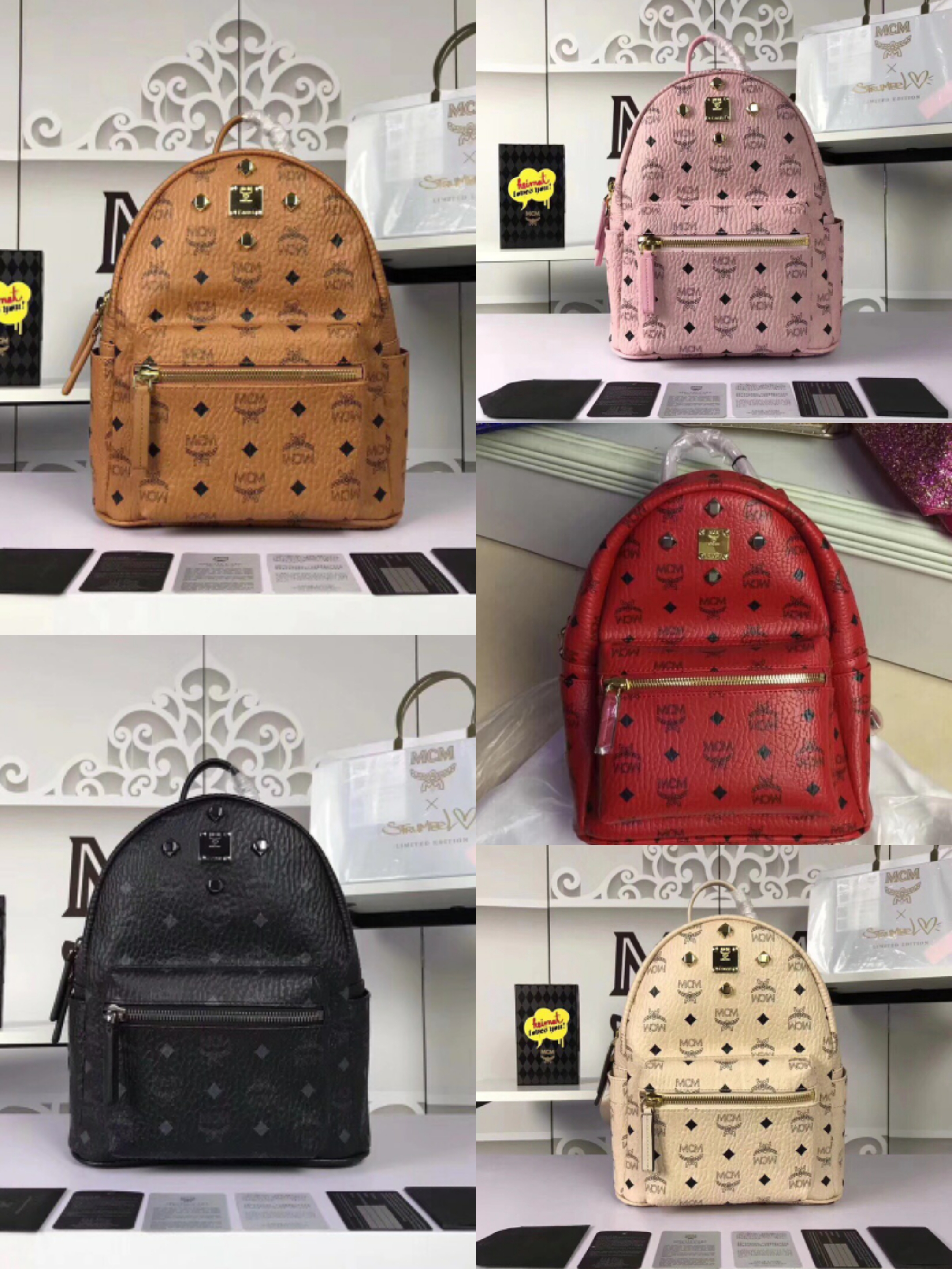 กระเป๋า mcm backpack 10 นิ้ว