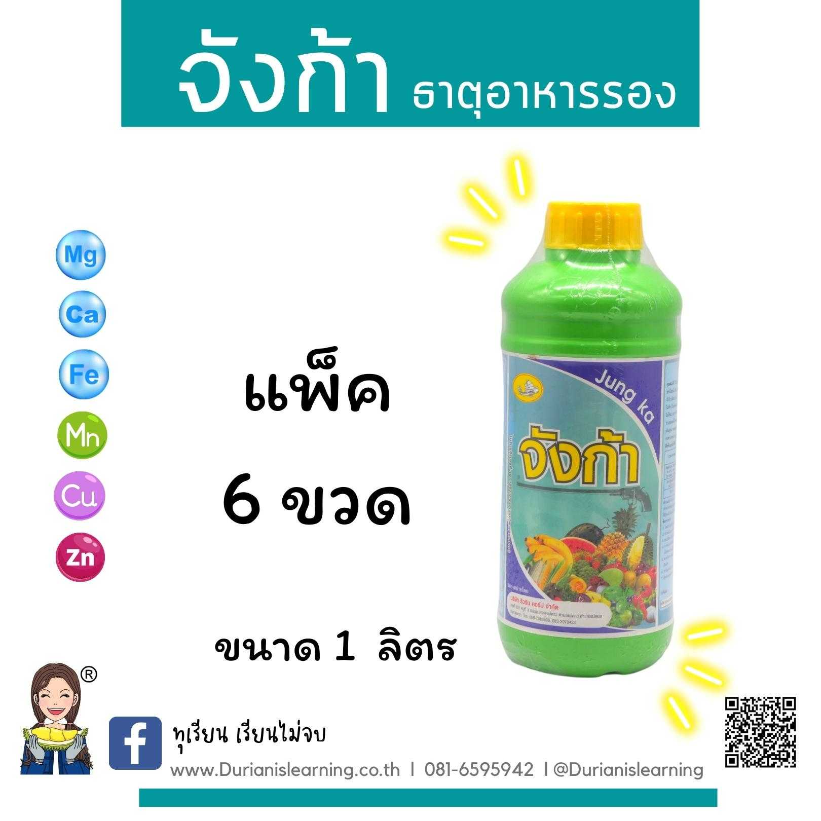 จังก้า ธาตุอาหารรวม ผสมเสร็จในขวดเดียว