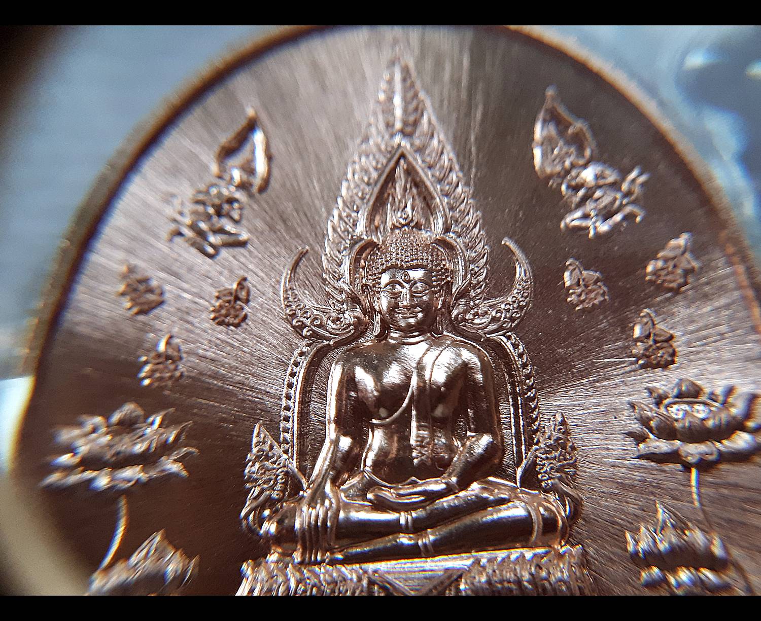 เหรียญสมเด็จองค์ปฐม หลังยันต์ด้านมหาลาภ เนื้อทองแดง ปี2562 #รับประกันแท้ - หลวงพ่อเล็ก วัดท่าขนุน อฐิษฐานจิต (พิธีเพชรจักรพรรดิ์และแก้วราหู ขององค์ หลวงพ่อฤาษี วัดท่าซุง เป็นประธาน)