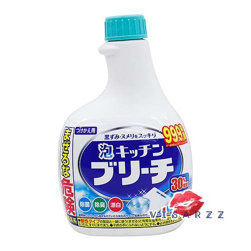 (Refill) Mitsuei Kitchen Haiter Bleach Foaming Refill 400mL ผลิตภัณฑ์ทำความสะอาดห้องครัว เพียงฉีดบริเวณที่ต้องการ