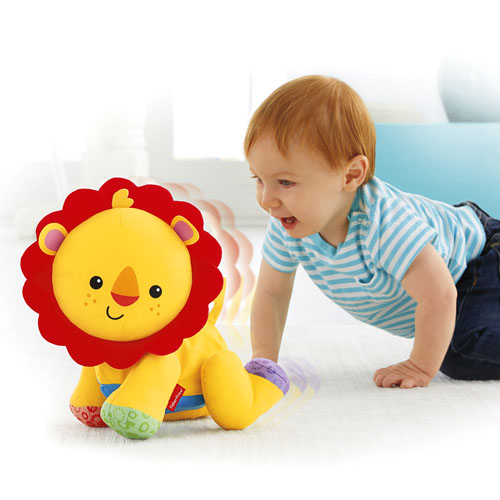 สิงโตชวนคลานสุดน่ารัก Fisher-Price Touch 'n Crawl Lion