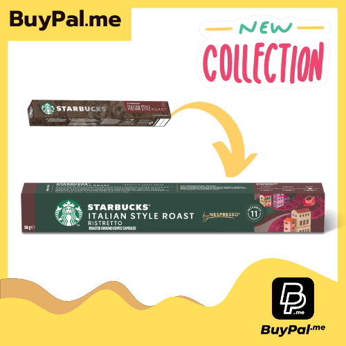 Starbucks By Nespresso Italian Roast Coffee Capsules Pk10 BBF 16/02/2026