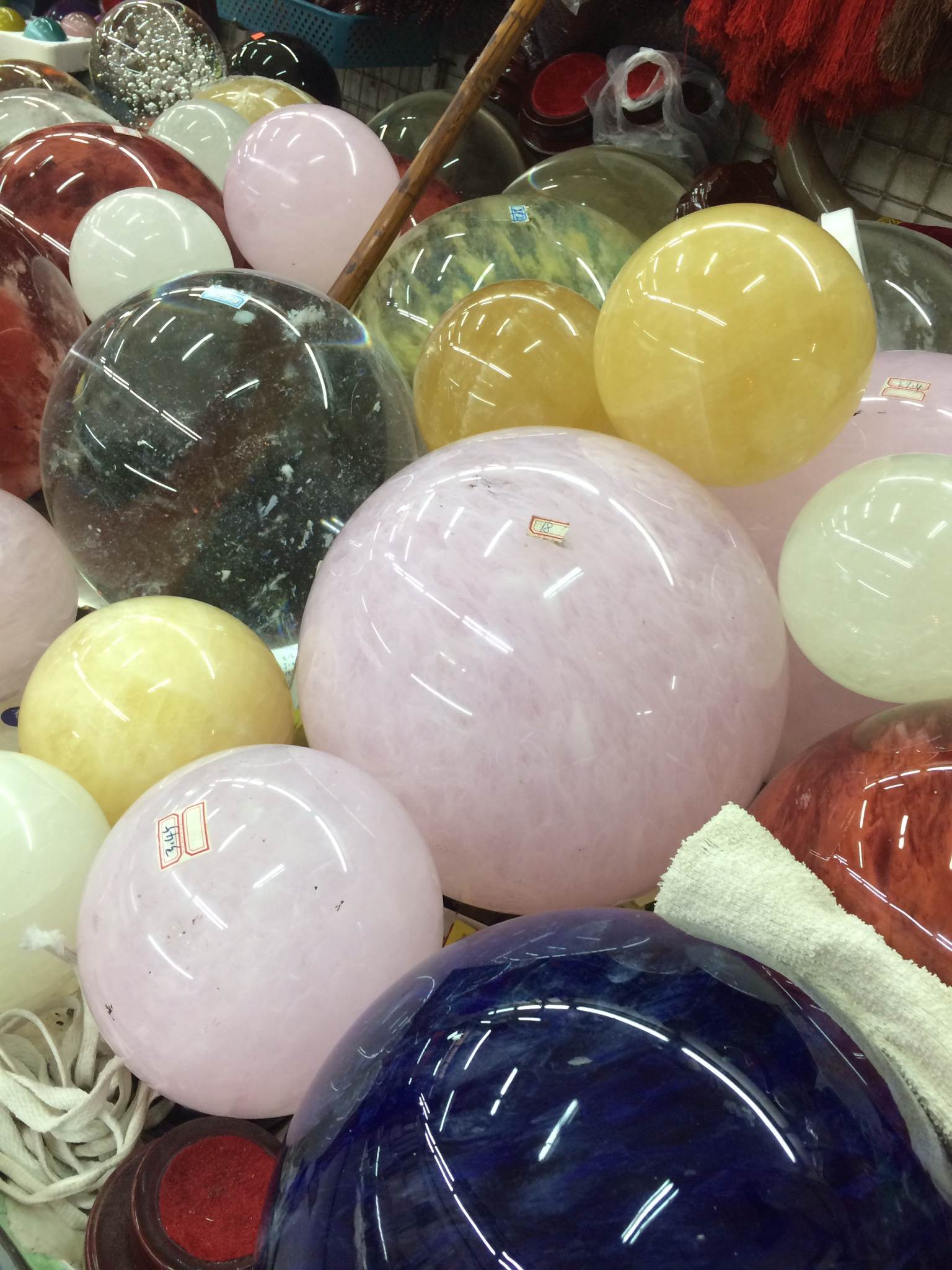 ลูกแก้ว ลายหิน