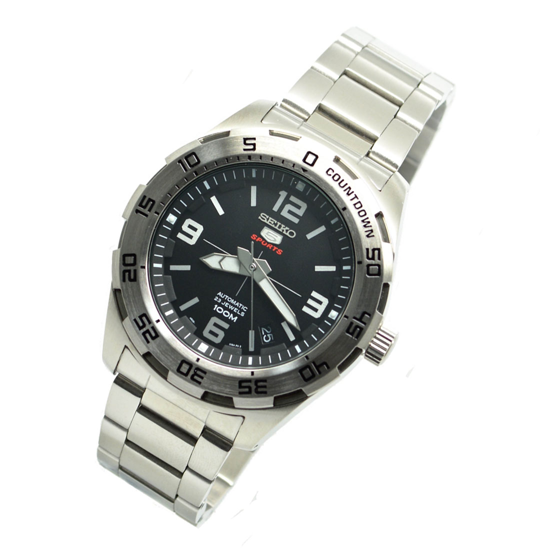 SEIKO BLACK DIAL STAINLESS STEEL MEN'S WATCH - SRPB79J1 (MADE IN JAPAN)