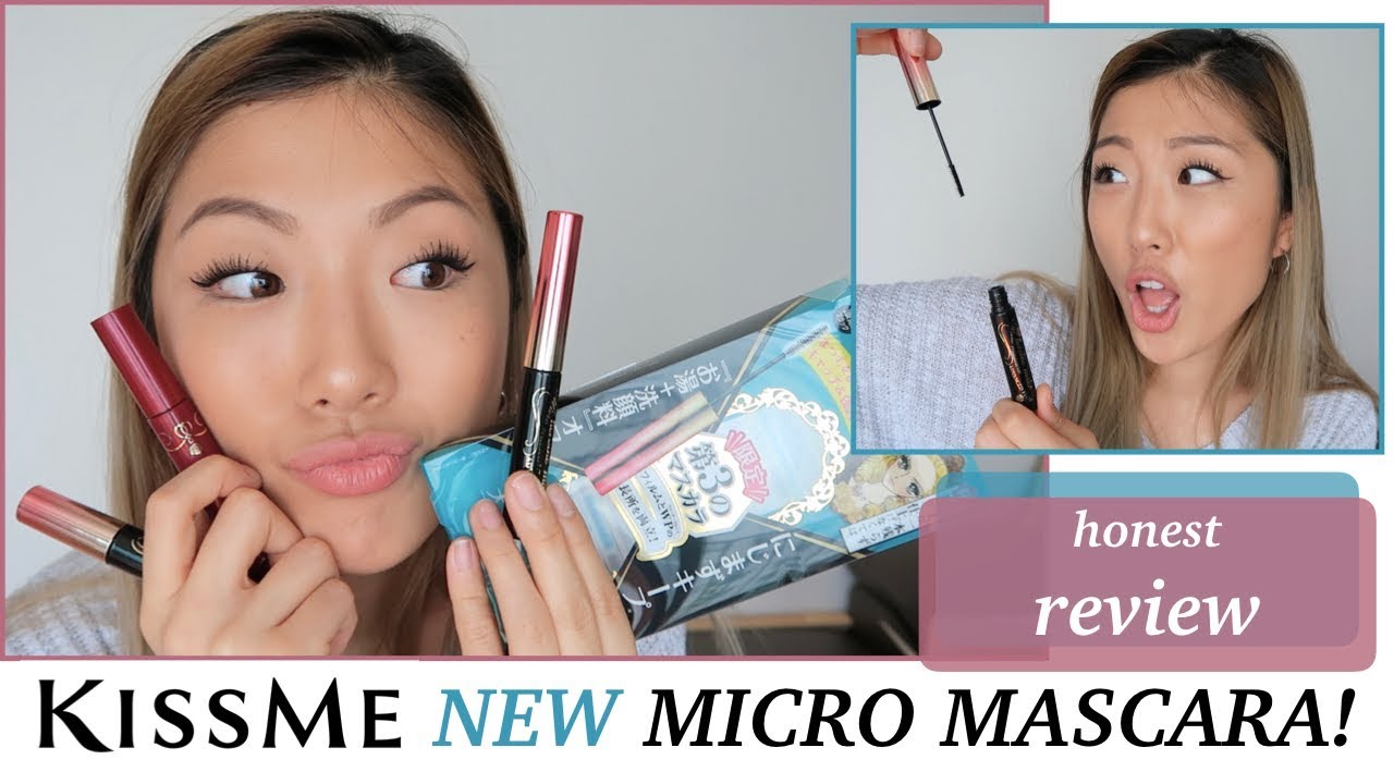 (เขียวอ่อน Brown) Kiss Me Heroine Make Micro Mascara Advanced Film #02 Brown มาสคาร่าสีน้ำตาล คิสมี มาสคาร่าเนื้อฟิล์ม หัวแปรงเรียวเล็ก เข้าถึงทุกความยาวขนตา