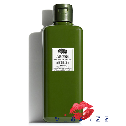 (Tester ตัวเต็ม) Origins Dr.Andrew Weil for Origins Mega-Mushroom Relief & Resilience Soothing Treatment Lotion 200mL ทรีทเม้นต์โลชั่นเนื้อบางเบา ซึมซาบเร็ว คืนความนุ่มชุ่มชื้น ช่วยปลอบประโลมผิว และบำรุงผิวให้แลดูสุขภาพดี สูตรปราศจากแอลกอฮอล์