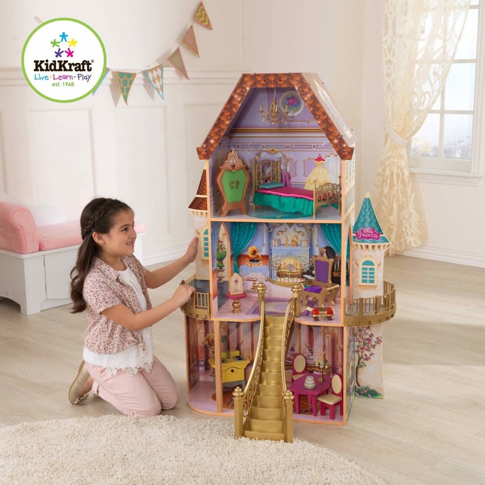 ปราสาทเจ้าหญิงเบล KidKraft Disney Belle Enchanted Dollhouse