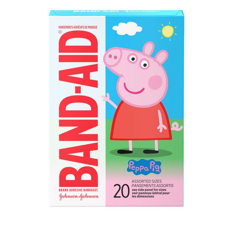 พลาสเตอร์ Band-Aid Adhesive Bandages, Peppa Pig
