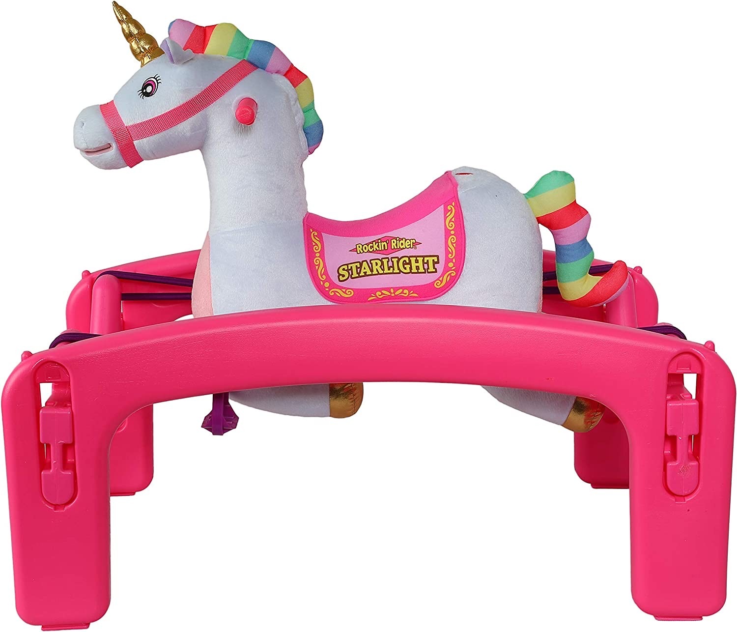 ม้าโยกไกวเด้งดึ๋งสุดมหัศจรรย์ Rockin' Rider Starlight Grow-with-Me Unicorn