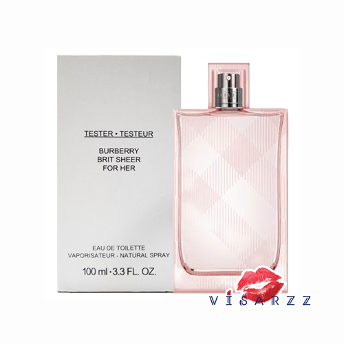 (กล่อง Tester) Burberry Brit Sheer EDT for Her 100mL น้ำหอมกลิ่นสัมผัสที่อ่อนหวาน สดชื่น สดใส